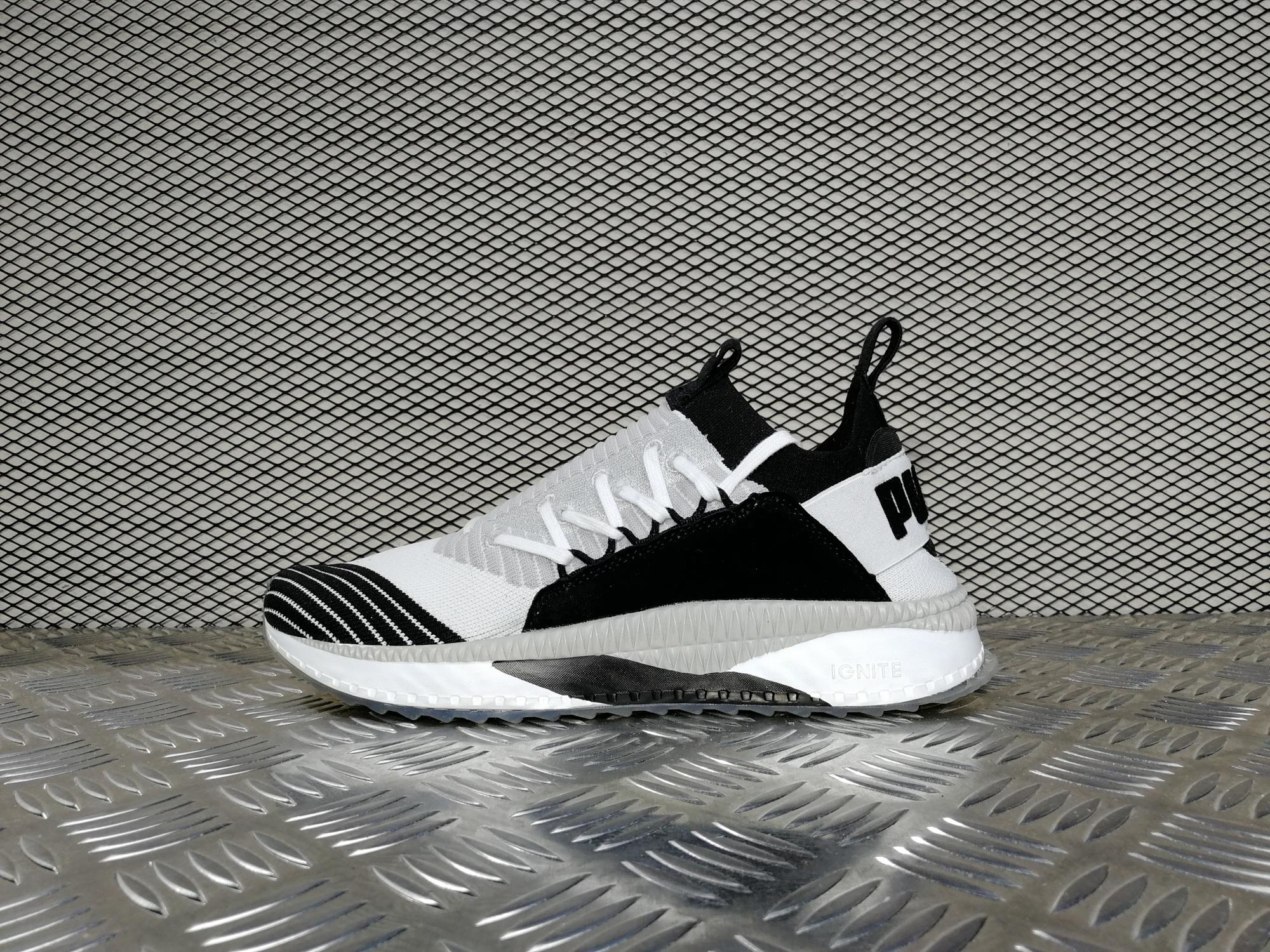Кроссовки мужские Puma TSUGI JUN Cubism White / Black / Gray / Violet