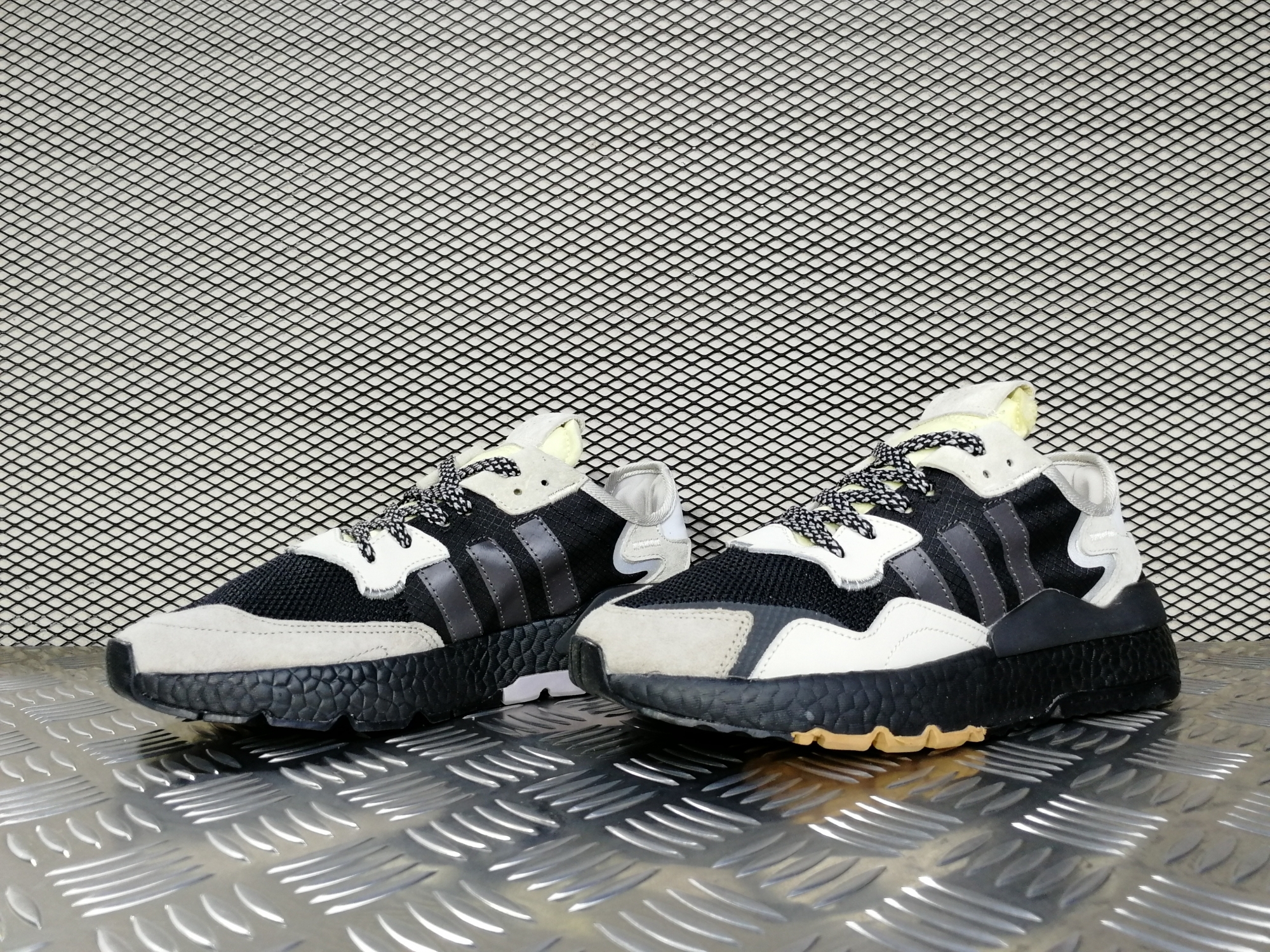 мужские кроссовки Adidas Nite Jogger Core Black / Carbon