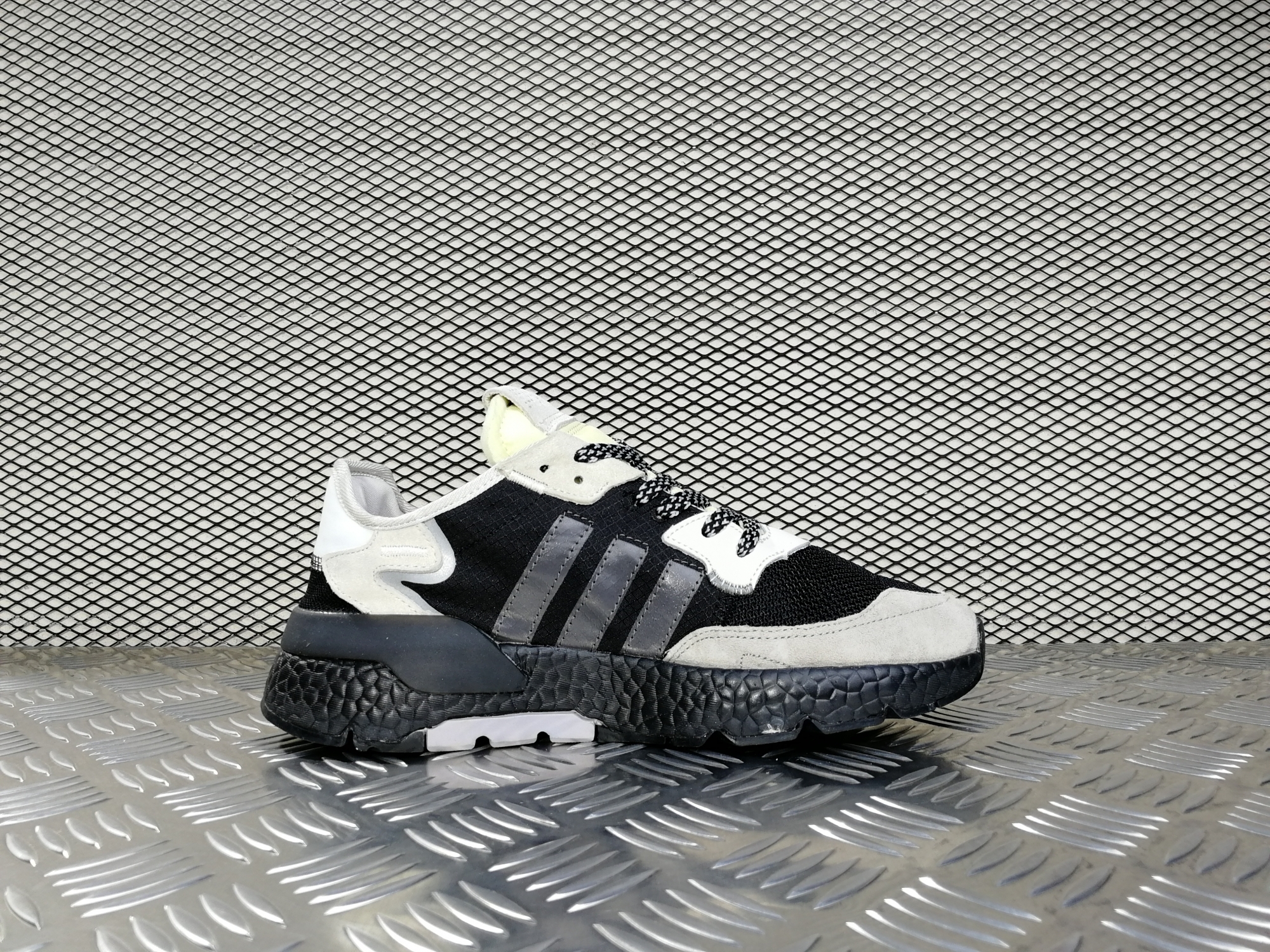 мужские кроссовки Adidas Nite Jogger Core Black / Carbon