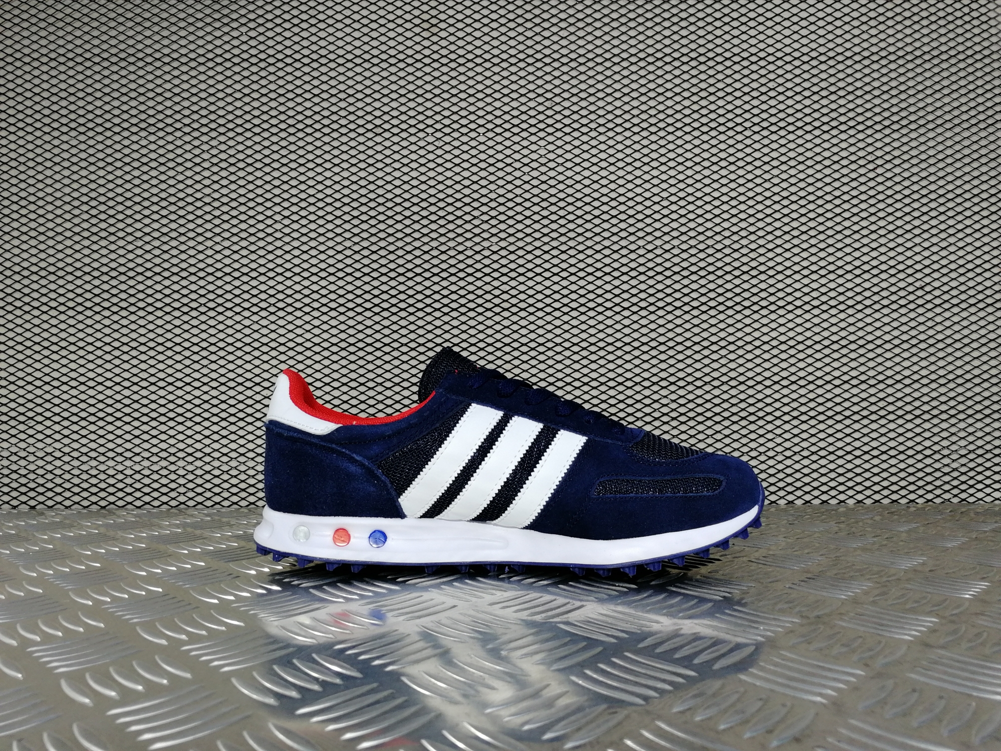 мужские кроссовки Adidas LA Trainer OG Navy Blue