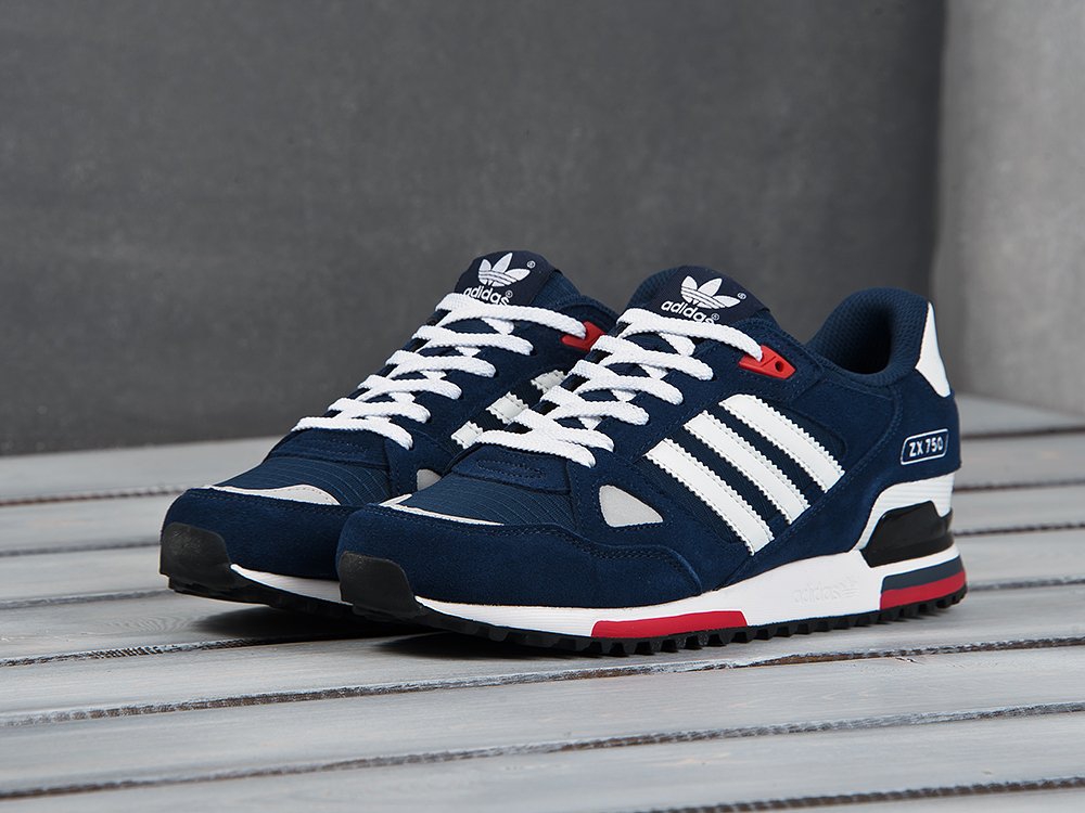 Adidas ZX 750 синие мужские (AR9405) - фото 4 Adidas ZX 750 синие мужские (AR9405) - фото 4