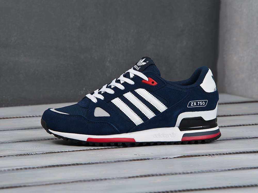 Adidas ZX 750 синие мужские (AR9405) - фото 1 Adidas ZX 750 синие мужские (AR9405) - фото 1