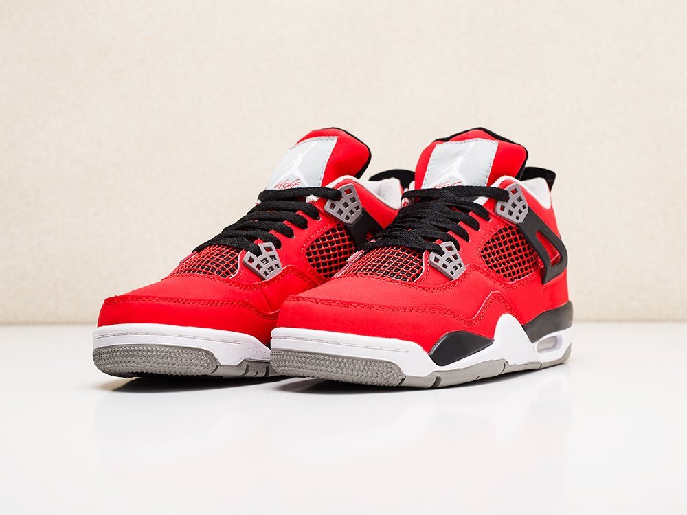 Nike Air Jordan 4 Retro красные мужские (AR9412) - фото 3