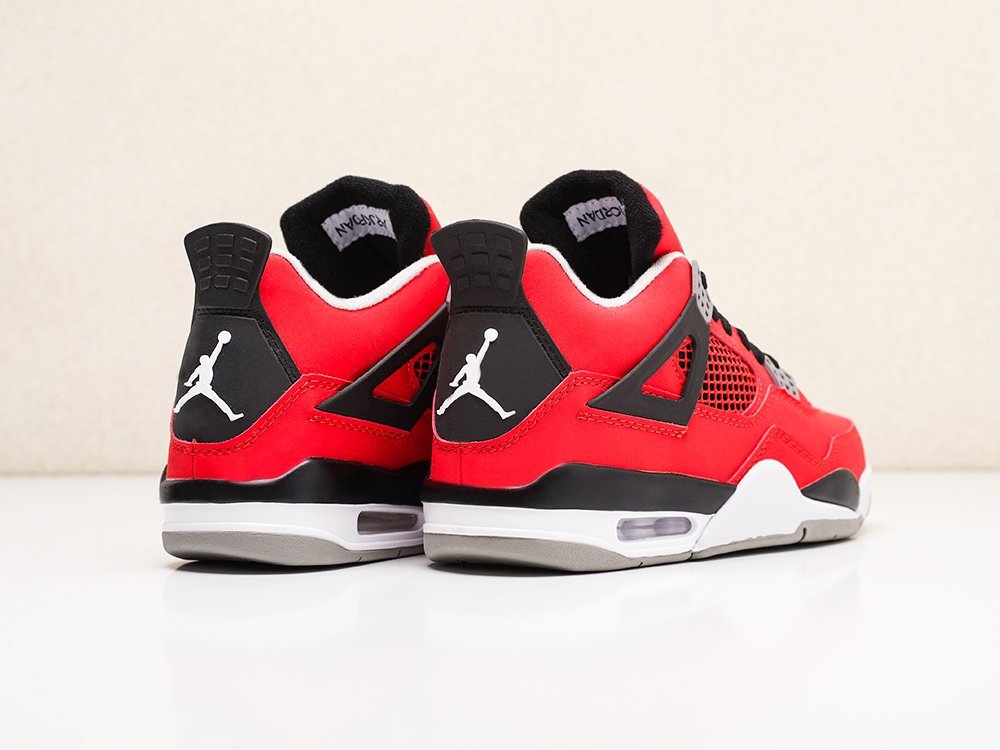 Nike Air Jordan 4 Retro красные мужские (AR9412) - фото 4