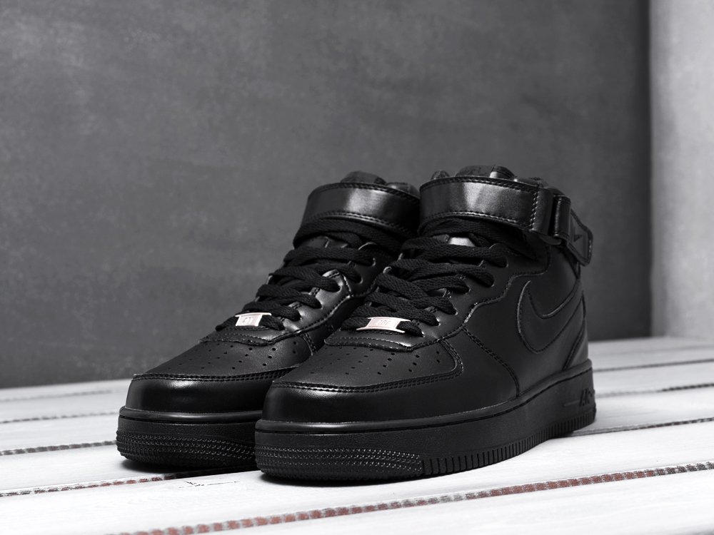 Nike Air Force 1 черные мужские (AR9415) - фото 3