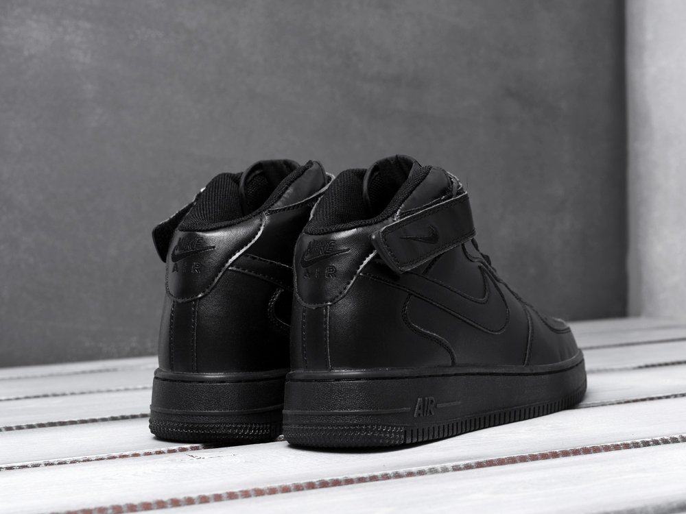 Nike Air Force 1 черные мужские (AR9415) - фото 4