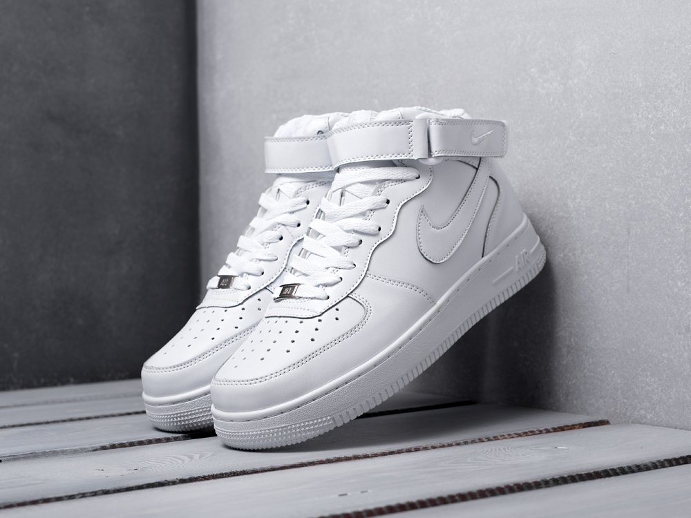 Nike Air Force 1 белые мужские (AR9416) - фото 2 Nike Air Force 1 белые мужские (AR9416) - фото 2