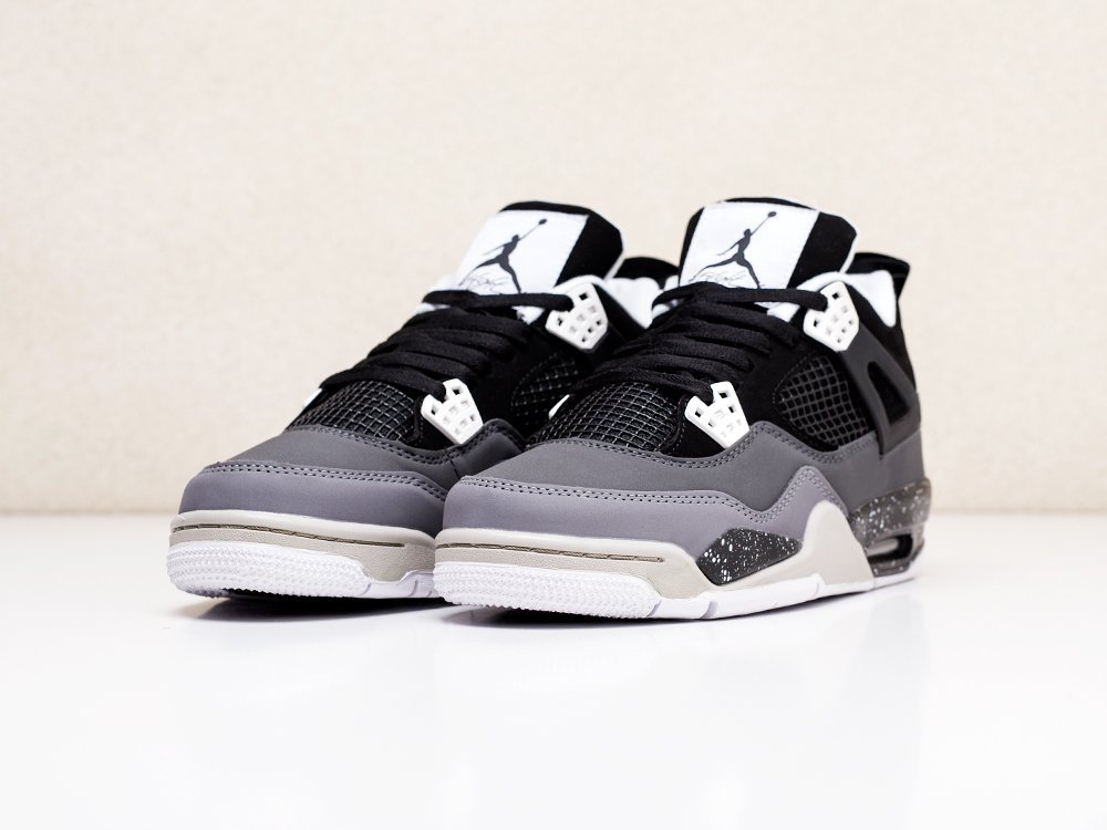 Nike Air Jordan 4 Retro черные мужские (AR9417) - фото 3