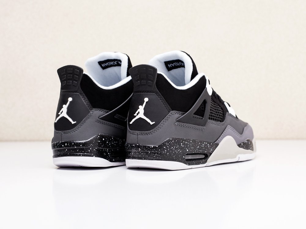 Nike Air Jordan 4 Retro черные мужские (AR9417) - фото 4