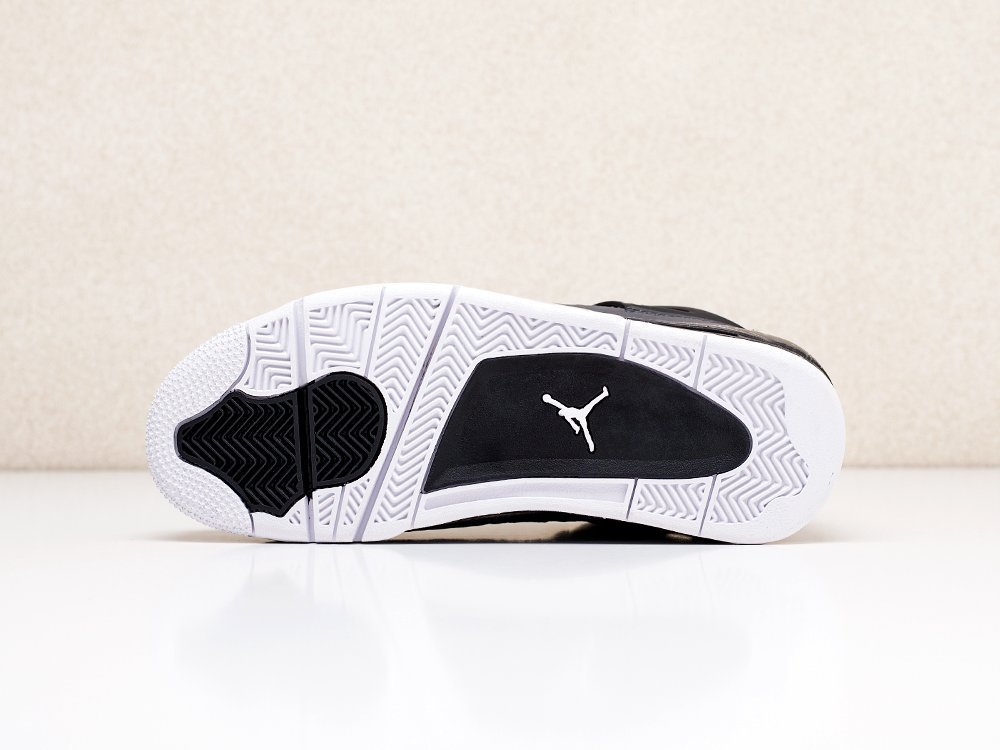 Nike Air Jordan 4 Retro черные мужские (AR9417) - фото 5