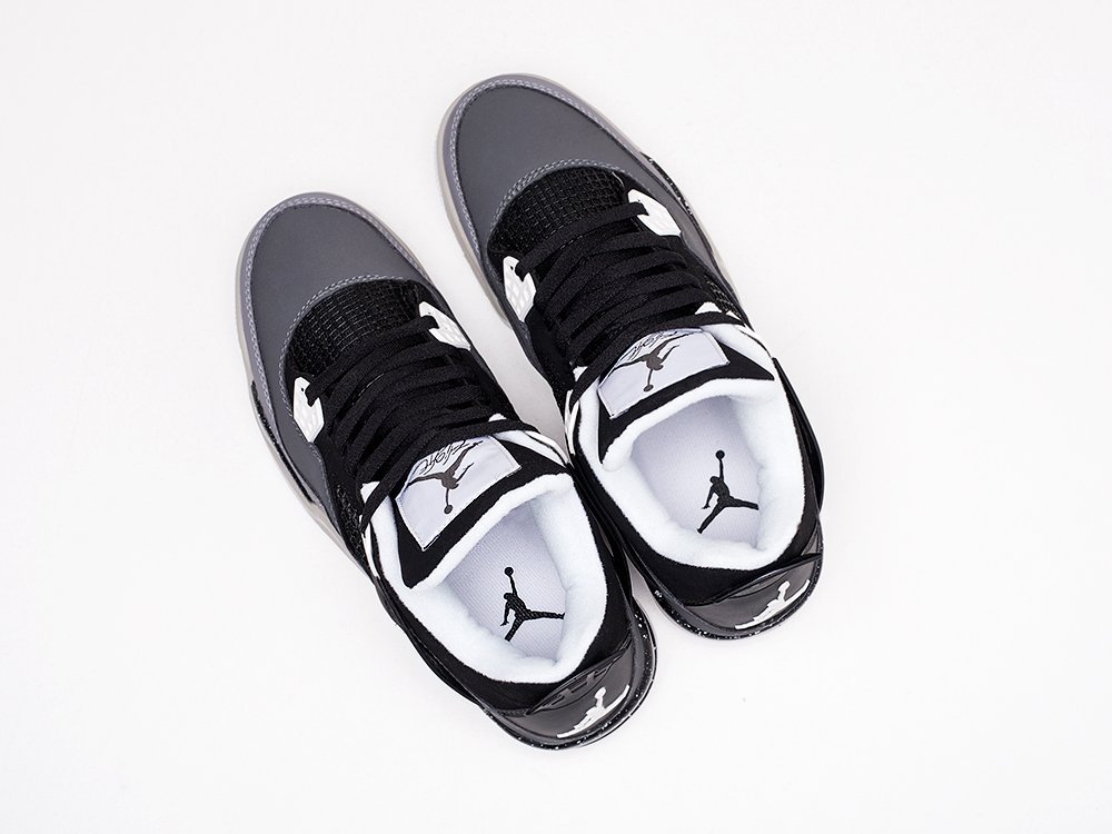 Nike Air Jordan 4 Retro черные мужские (AR9417) - фото 6