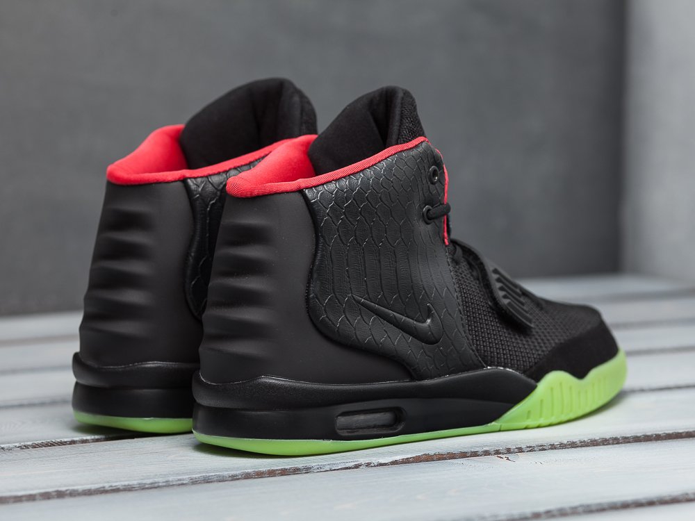 Nike Air Yeezy 2 черные мужские (AR9422) - фото 5 Nike Air Yeezy 2 черные мужские (AR9422) - фото 5
