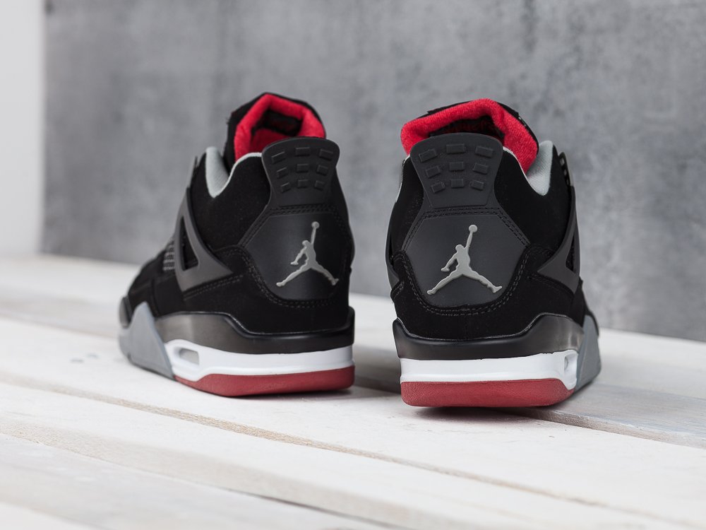 Nike Air Jordan 4 Retro черные мужские (AR9423) - фото 3 Nike Air Jordan 4 Retro черные мужские (AR9423) - фото 3