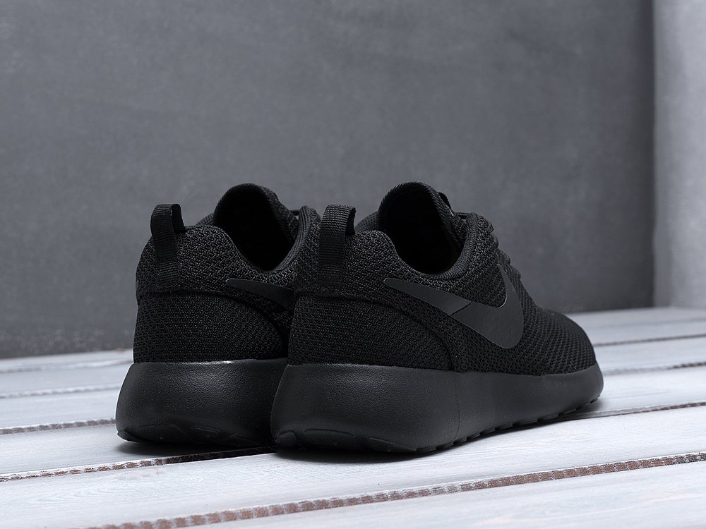 Nike Roshe Run черные мужские (AR9445) - фото 4 Nike Roshe Run черные мужские (AR9445) - фото 4