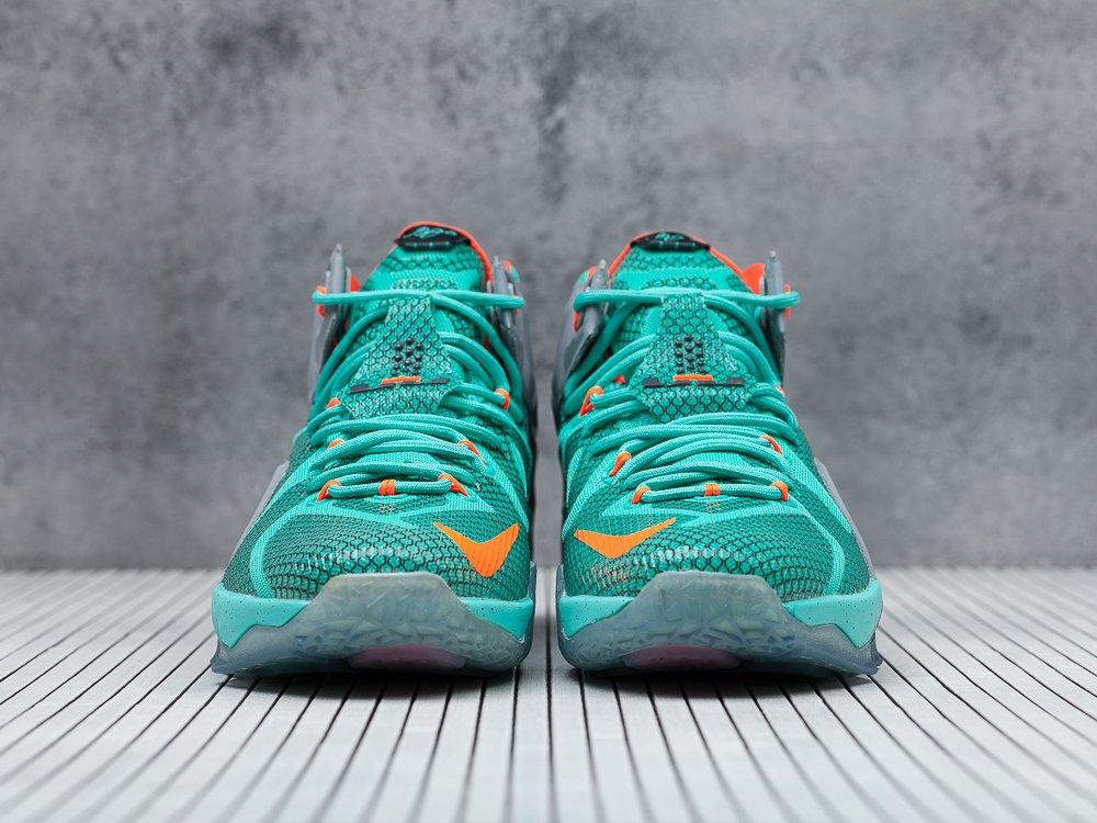 Nike Lebron 12 бирюзовые мужские (AR9456) - фото 3 Nike Lebron 12 бирюзовые мужские (AR9456) - фото 3