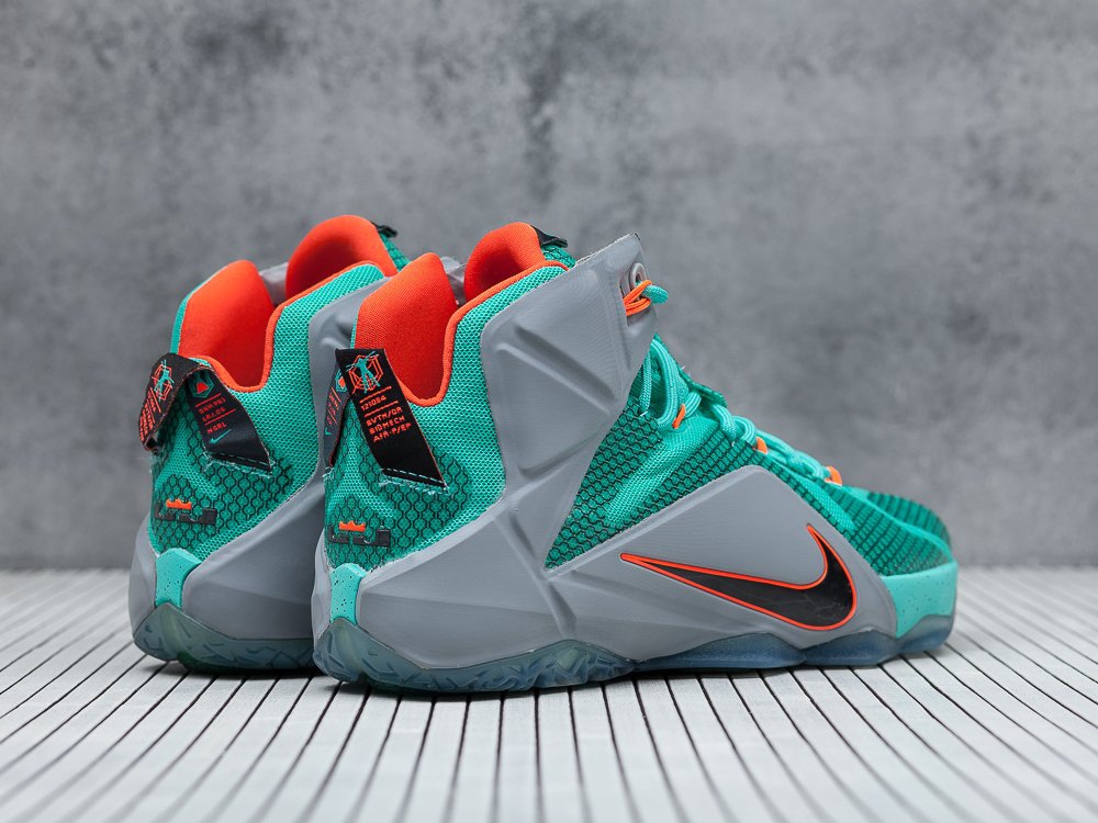 Nike Lebron 12 бирюзовые мужские (AR9456) - фото 5 Nike Lebron 12 бирюзовые мужские (AR9456) - фото 5