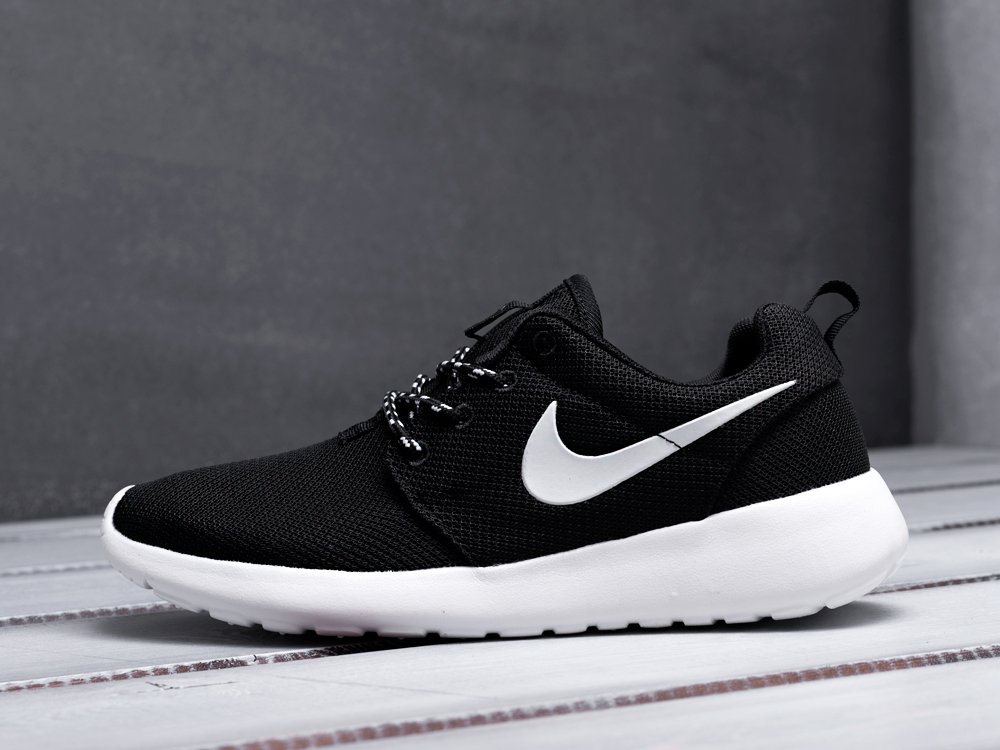 Nike Roshe Run черные женские (AR9460) - фото 1 Nike Roshe Run черные женские (AR9460) - фото 1