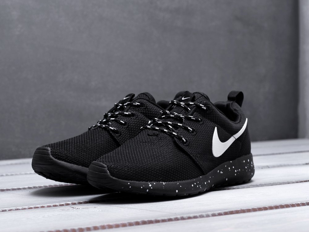 Nike Roshe Run черные женские (AR9461) - фото 2 Nike Roshe Run черные женские (AR9461) - фото 2