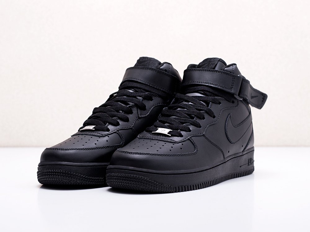 Nike Air Force 1 черные мужские (AR9482) - фото 3