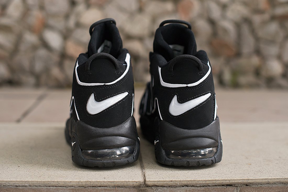 Nike Air More Uptempo черные мужские (AR9541) - фото 4 Nike Air More Uptempo черные мужские (AR9541) - фото 4