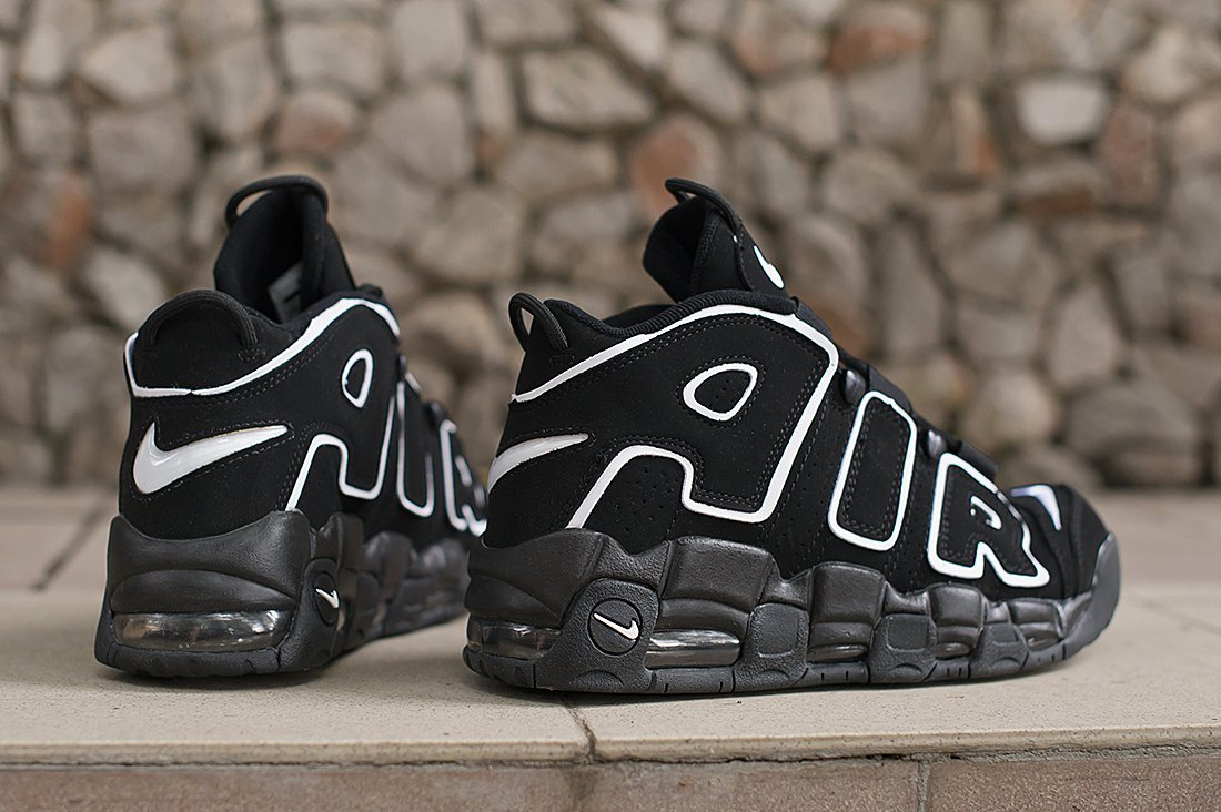 Nike Air More Uptempo черные мужские (AR9541) - фото 5 Nike Air More Uptempo черные мужские (AR9541) - фото 5