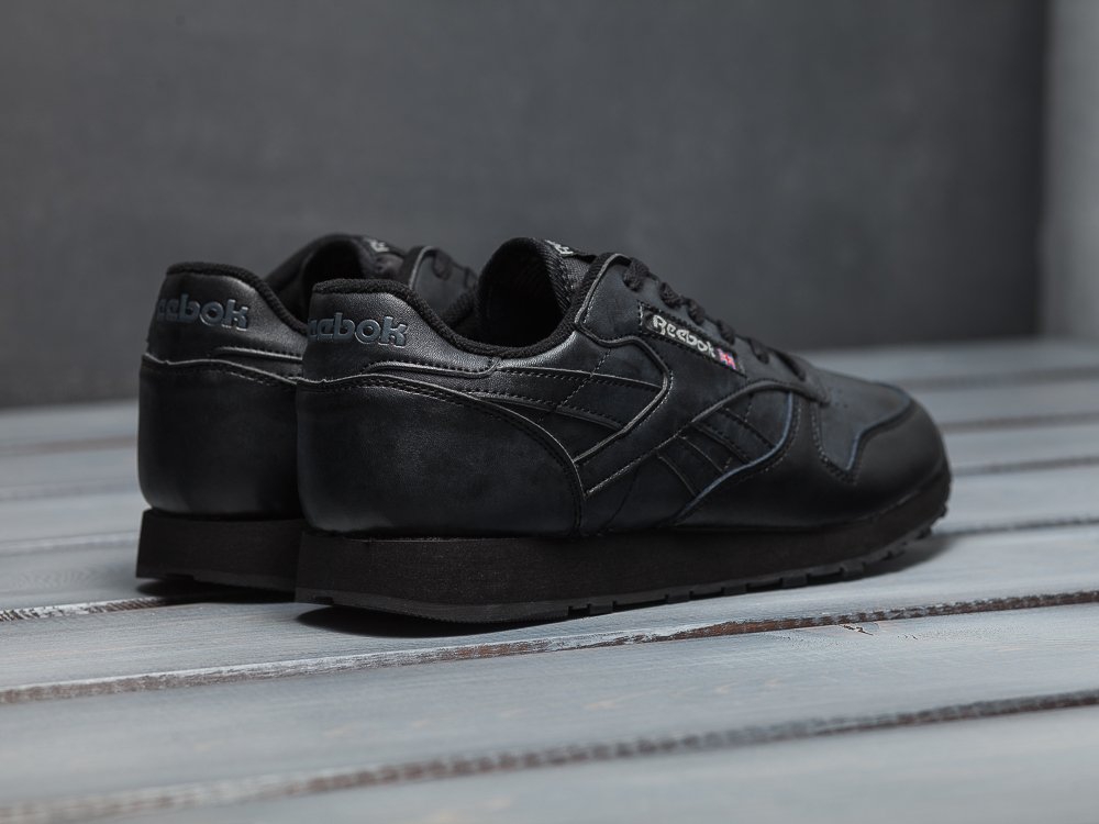 Reebok Classic Leather черные мужские (AR9563) - фото 5 Reebok Classic Leather черные мужские (AR9563) - фото 5