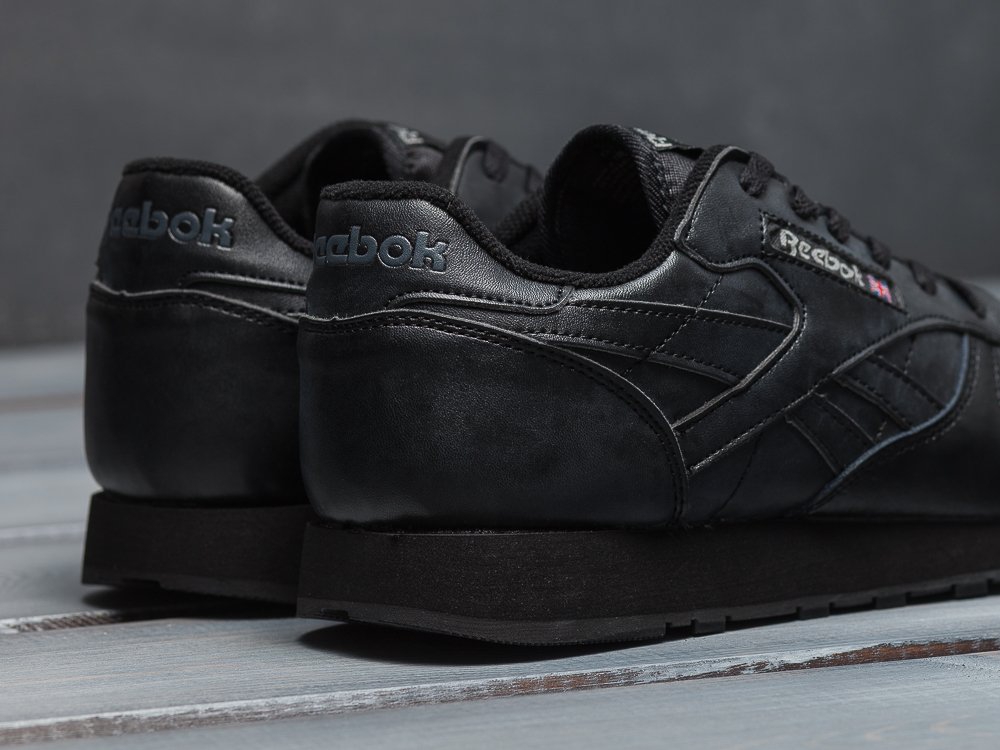 Reebok Classic Leather черные мужские (AR9563) - фото 6 Reebok Classic Leather черные мужские (AR9563) - фото 6