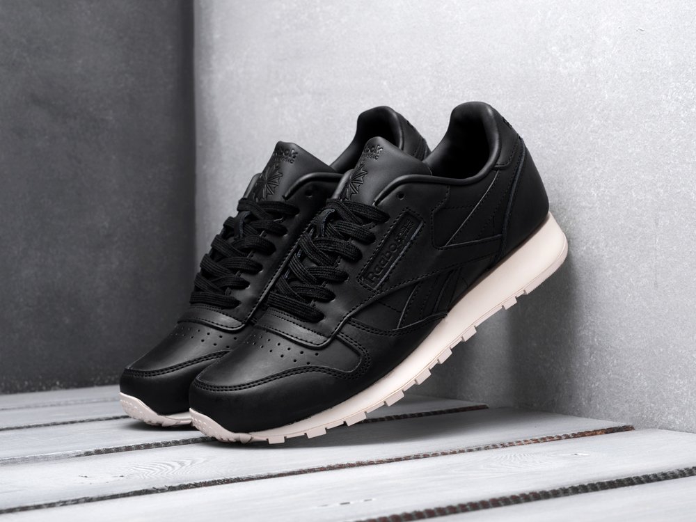 Reebok Classic Leather черные мужские (AR9574) - фото 2 Reebok Classic Leather черные мужские (AR9574) - фото 2