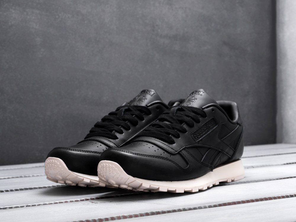 Reebok Classic Leather черные мужские (AR9574) - фото 3 Reebok Classic Leather черные мужские (AR9574) - фото 3
