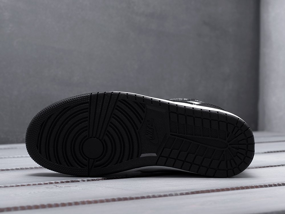 Nike Air Jordan 1 черные мужские (AR9655) - фото 5