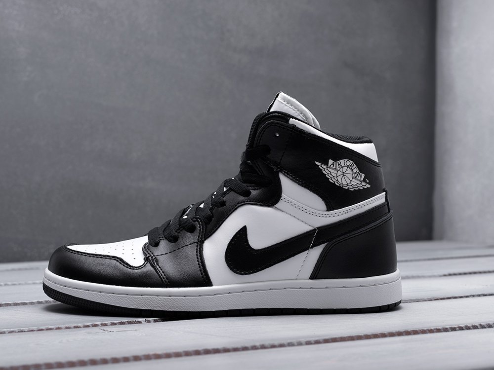 Nike Air Jordan 1 черные мужские (AR9655) - фото 1