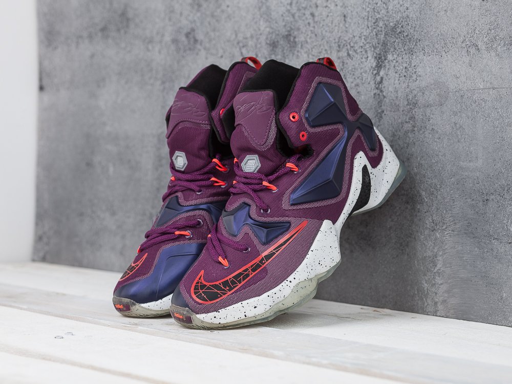 Nike Lebron 13 фиолетовые мужские (AR9708) - фото 2 Nike Lebron 13 фиолетовые мужские (AR9708) - фото 2