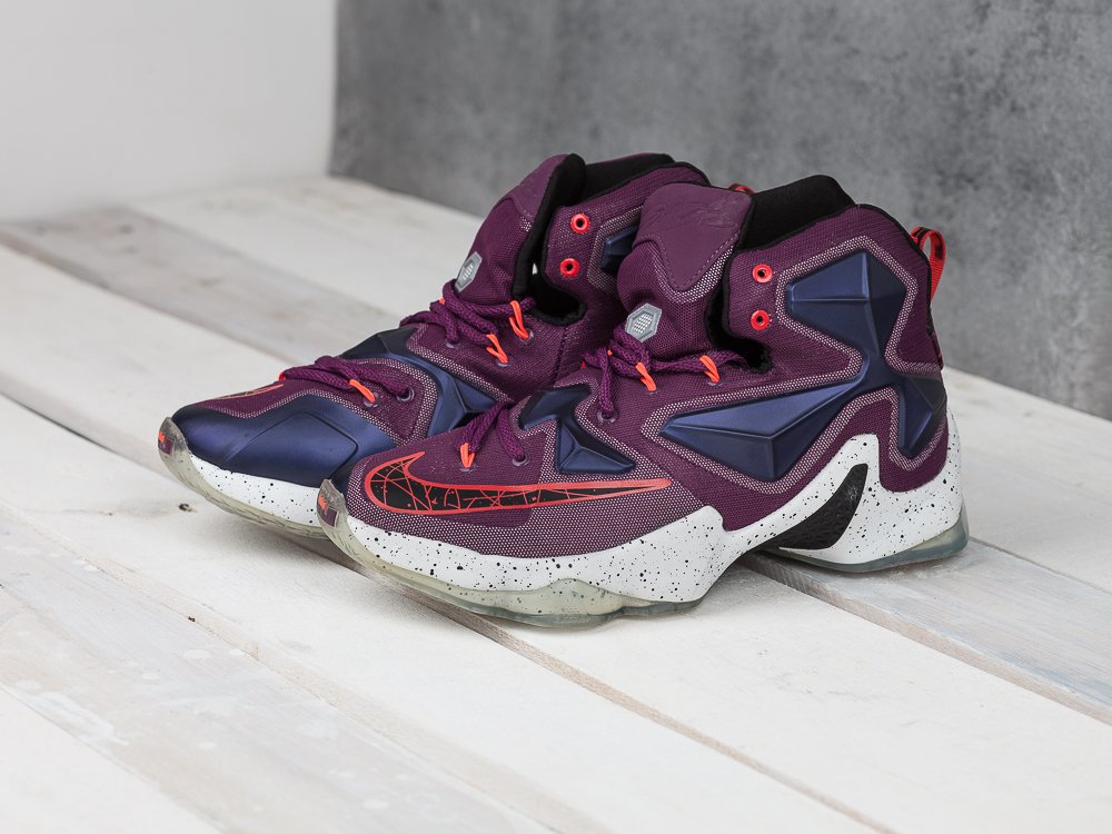 Nike Lebron 13 фиолетовые мужские (AR9708) - фото 5 Nike Lebron 13 фиолетовые мужские (AR9708) - фото 5