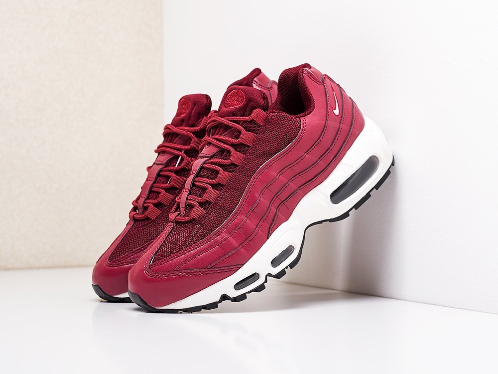 Nike Air Max 95 бордовые женские (AR9806) - фото 2 Nike Air Max 95 бордовые женские (AR9806) - фото 2