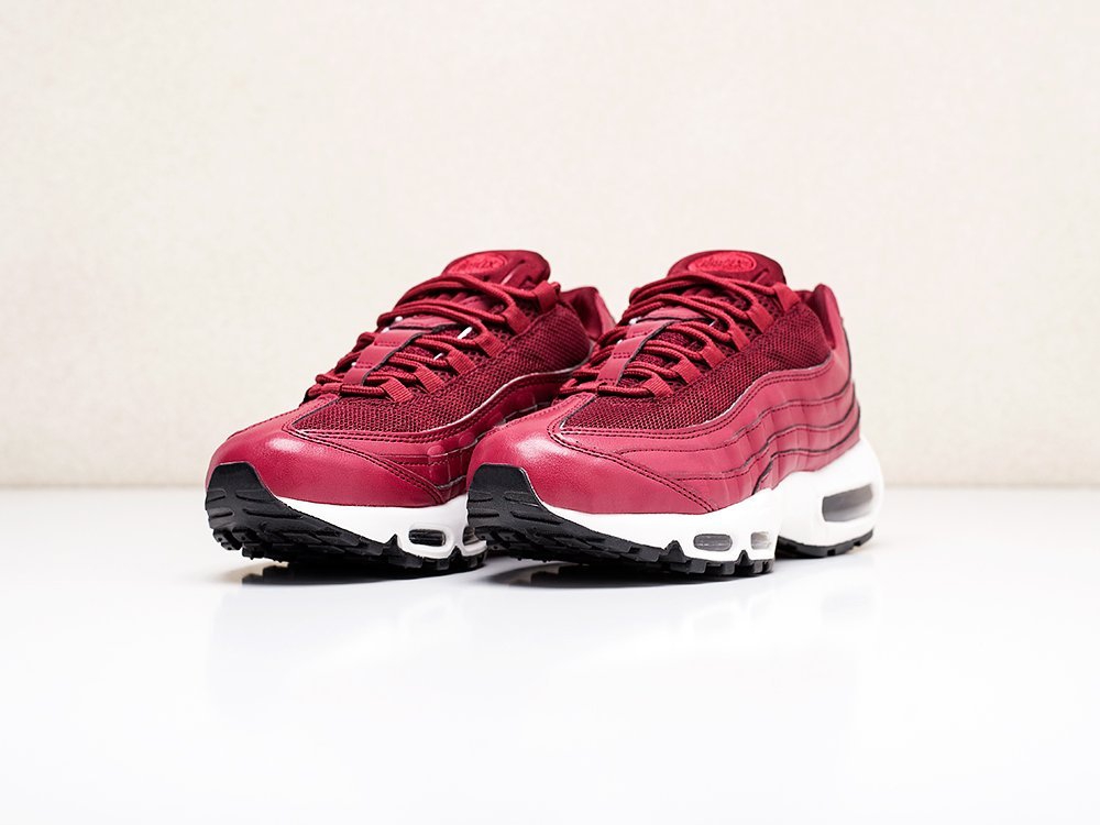 Nike Air Max 95 бордовые женские (AR9806) - фото 3 Nike Air Max 95 бордовые женские (AR9806) - фото 3
