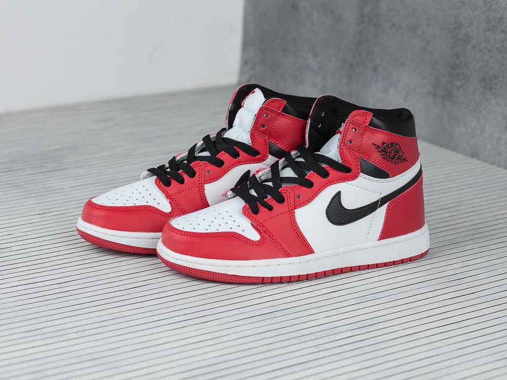 Nike Air Jordan 1 красные женские (AR9859) - фото 4