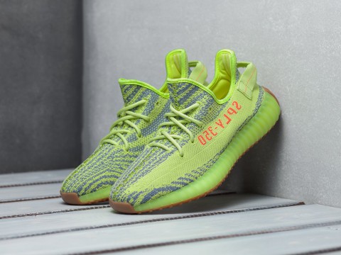 мужские кроссовки Adidas Yeezy 350 Boost v2 Semi Frozen Yellow