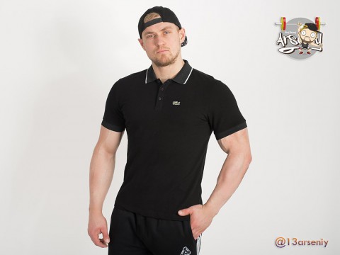 мужская футболка-поло Lacoste