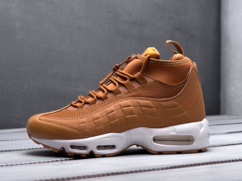 Nike Air Max 95 Sneakerboot коричневые мужские (40-45)