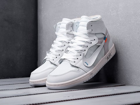 мужские кроссовки Nike Air Jordan 1 x Off-White
