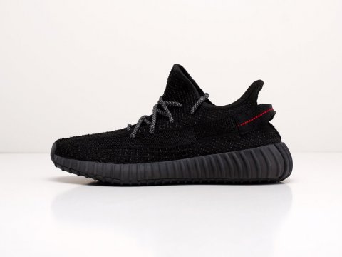 Adidas Yeezy 350 Boost v2 Pirate Black Reflective Black / Red