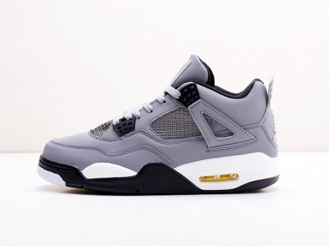 Nike Air Jordan 4 Retro серые - фото Nike Air Jordan 4 Retro серые - фото