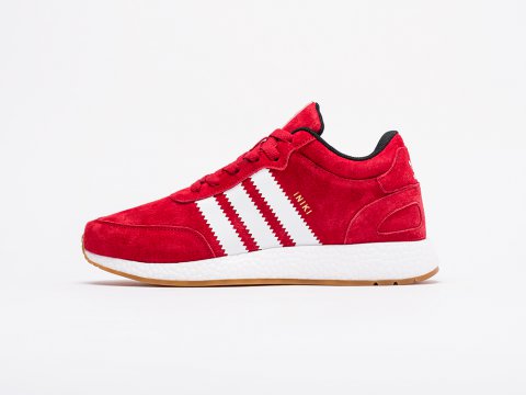Мужские кроссовки Adidas Iniki Runner Boost Red / White Winter (40-45 размер)