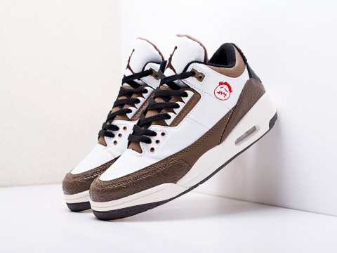 мужские кроссовки Nike Air Jordan 3 x Travis Scott