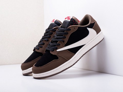 мужские кроссовки Nike Air Jordan 1 Low x Travis Scott