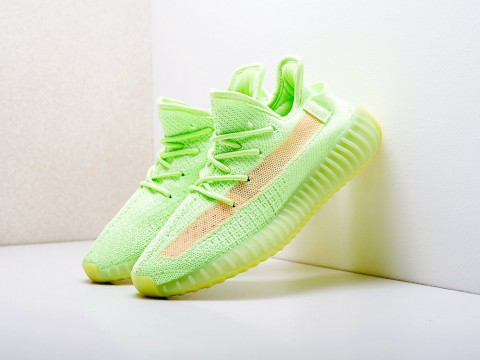женские кроссовки Adidas Yeezy 350 Boost v2 WMNS Green Glow