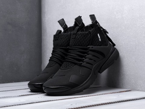 мужские кроссовки Nike Air Presto Mid Acronym All Black