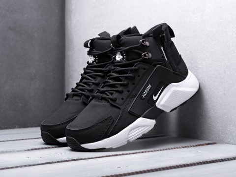 мужские кроссовки Nike ACRONYM x Air Huarache Black / Black / White