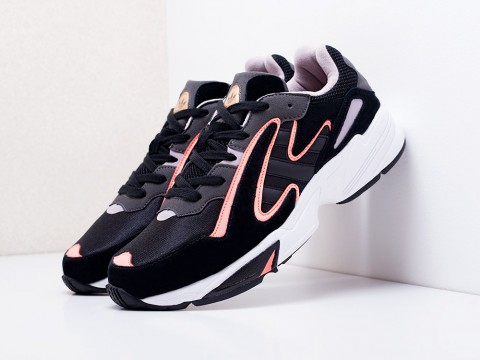 мужские кроссовки Adidas Originals Yung-96 Chasm CORE BLACK / CORE BLACK / SEMI CORAL