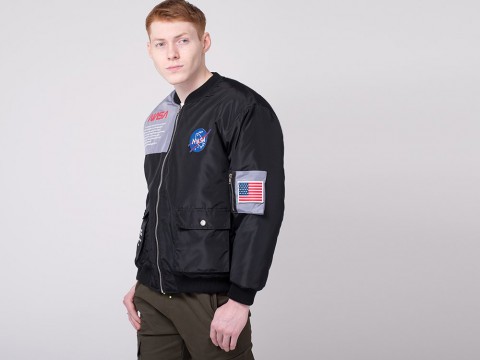 мужской бомбер NASA